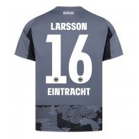 Stroje piłkarskie Eintracht Frankfurt Hugo Larsson #16 Koszulka Trzeciej 2025-26 Krótki Rękaw